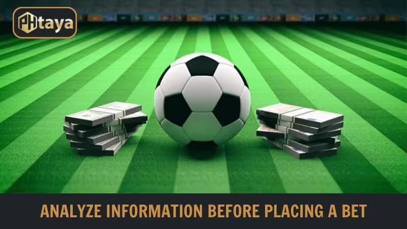 Analyze information carefully before placing your first free kick bet